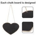 thumbnail image 4 of Luxshiny Outdoor Chalkboard Black Wood for Birthday Parties 1 Pcs, 4 of 7