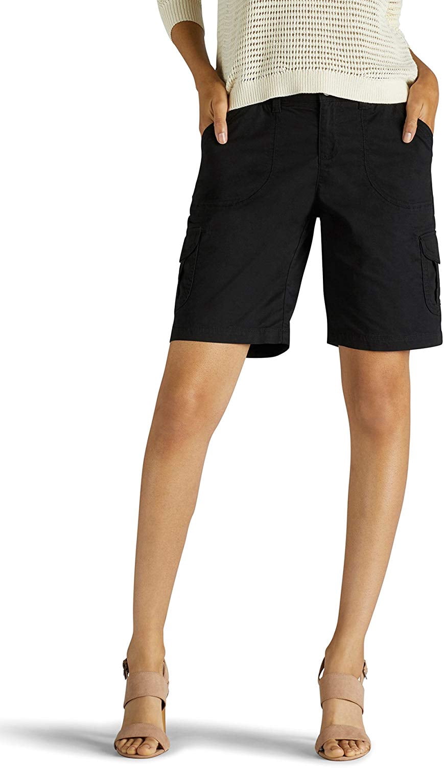 relaxed fit bermuda shorts