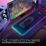 GAMEPUNK 6-Piece Codebreakers Gaming PC Accessories Bundle with Keyboard, Mouse, Headset, and More