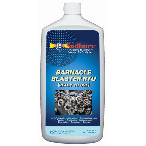 SUDBURY Barnacle Remover 870-32 Barnacle Blaster; Ready To Use; 32 Ounce Bottle; Single