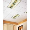 thumbnail image 2 of Fluorescent Light Covers for Ceiling Lights 4 Pack,Summer Yellow Love Heart Magnetic Ceiling Light Covers 2x4 Feet for Classroom Office School,Eucalyptus Leaves Bee Overhead Drop Ceiling Light Shade, 2 of 7