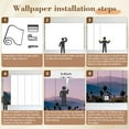 thumbnail image 5 of Wallpaper Palm Springs Scenic San Jacinto Mountain Landscape Peel and Stick Wall Murals 69"H x 96"W Removable PVC Wall Paper Self-Adhesive Wall Paintings Art Decor for Bedroom Living Room, 5 of 7