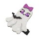 thumbnail image 1 of Ofertas Únicas 1 Pc Clip de Pico de Pato Clip de Cabello de Halloween Bonito [Diseño de Fantasma de Mariposa], 1 of 5
