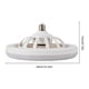 thumbnail image 4 of Ventiladores de techo con iluminación, lámpara de ventilador regulable de 30W, lámpara moderna inteligente E27, luz de ventilador con cabezal para el hogar, dormitorio, sala de estar, 4 of 8