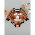 thumbnail image 2 of Jxzom Baby Halloween Costumes Unisex Infant Boy Girl Pumpkin Letter One Piece Romper Bodysuit Outfit 0-18M, 2 of 7