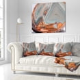 thumbnail image 2 of Designart Beautiful Lake Superior Agate - Abstract Throw Pillow - 16x16, 2 of 4
