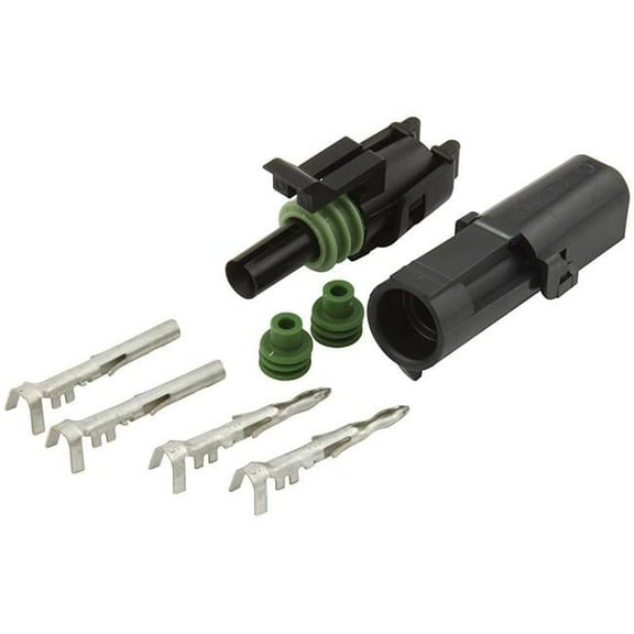 Allstar Performance 1-Wire Weather Pack Connector Kit ALL76265