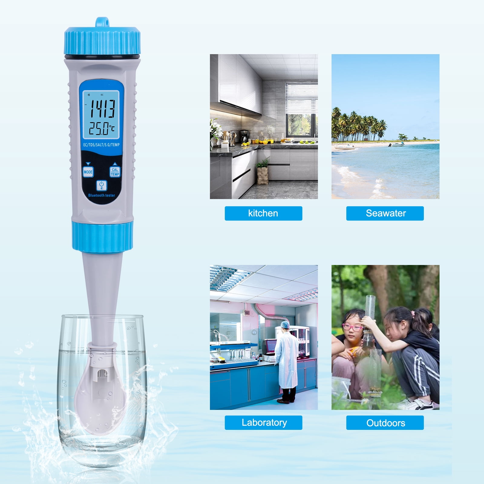 Quality analyzer,Water Quality Tester In 1 Water Tester Water With Water With Water 5 In 1 Water Tester Tester Pool Water Tester With Water Pool Eryue Quality 5 Twirltide Huiop Dsfen