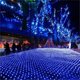 thumbnail image 3 of Red de pesca de malla LED de 3 M x 2 M, 200 LED, EU220 V, cadena de luces de techo para decoración de exteriores, fiestas de Navidad y bodas, 3 of 4