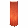 thumbnail image 3 of Eangee Cocoa Leaves Red Cylinder Table Lamp, 3 of 5
