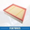 thumbnail image 6 of Cabin Air Filter No.LR029078 Engine Air Filter Replacement for Land Rover Discovery Sport 2015-2016, 6 of 6