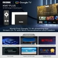 thumbnail image 4 of MECOOL Km7 Plus Smart TV Box 2GB RAM 16GB ROM S905y4 64-bit Quad-core Android 11 Wifi Bluetooth Black EU Plug, 4 of 5