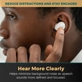 thumbnail image 4 of MEDca Digital Hearing Amplifier ITE Rechargeable 2 Piece Set Portable Charging Case - White, 4 of 9