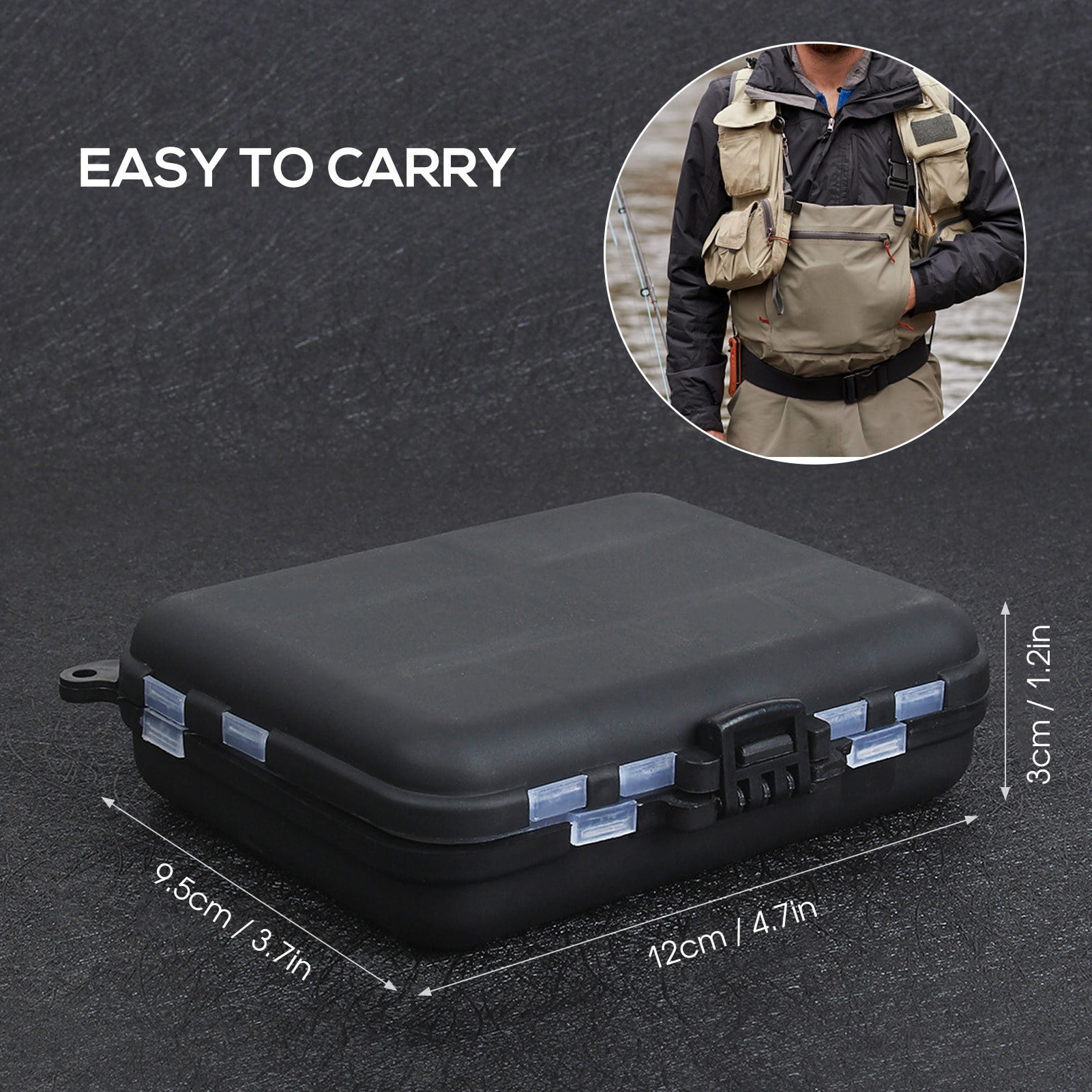 263-Piece Fishing Accessories Set with Tackle Box and Tools