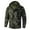 Camouflage, variant on Men's Ski Jacket 3 in 1 with Inner Warm Fleece Coat Waterproof Winter Jacket Snow Jacke for Urban Outdoor Activities, Work and Daily Use, Black, XL