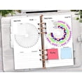 thumbnail image 4 of Monthly Habit Tracker Inserts, Resolution Log for A5 Planners, 4 of 6