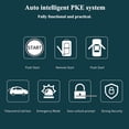 thumbnail image 3 of TFixol12 V Car Alarm System Passive Keyless Entry One Button Starts Remote Controller System Auto Central Lock Push Button Starter Stop Automotive PKE, 3 of 7