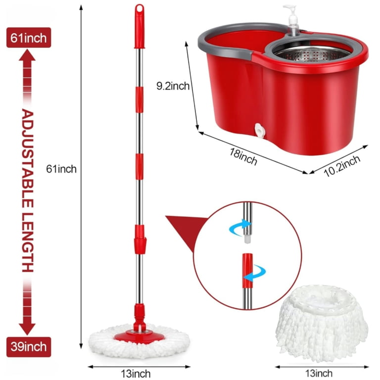 Spin Mop and Bucket System, 61