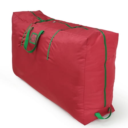 Mainstays 9' Rolling Christmas Tree Storage Bag, Red