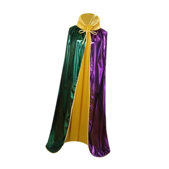 BELOVING Halloween Cloak Mardi Gras Cape Cloak for Masquerade Fancy Dress Performance