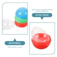 thumbnail image 2 of 50 unidades de envases rellenables de 45 mm, redondos, vacíos y reutilizables, para máquinas expendedoras. Cápsulas de plástico de colores para fiestas., 2 of 8