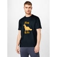 thumbnail image 1 of Letter Print, Men's Graphic Design Crew Neck T-shirt, Casual Comfy Tees Tshirts For Summer, Men's Clothing Tops For Daily Vacation Resorts Tee For Adult, Men, Women, Teen, Teenager, Adolescent, Youth, 1 of 7