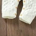 thumbnail image 5 of Baby Rompers Long Sleeve Knit Newborn Boys Girls Jumpsuits Autumn Winter Infant Outerwear Playsuits 0-18m Toddler Outfit Clothes, 5 of 5