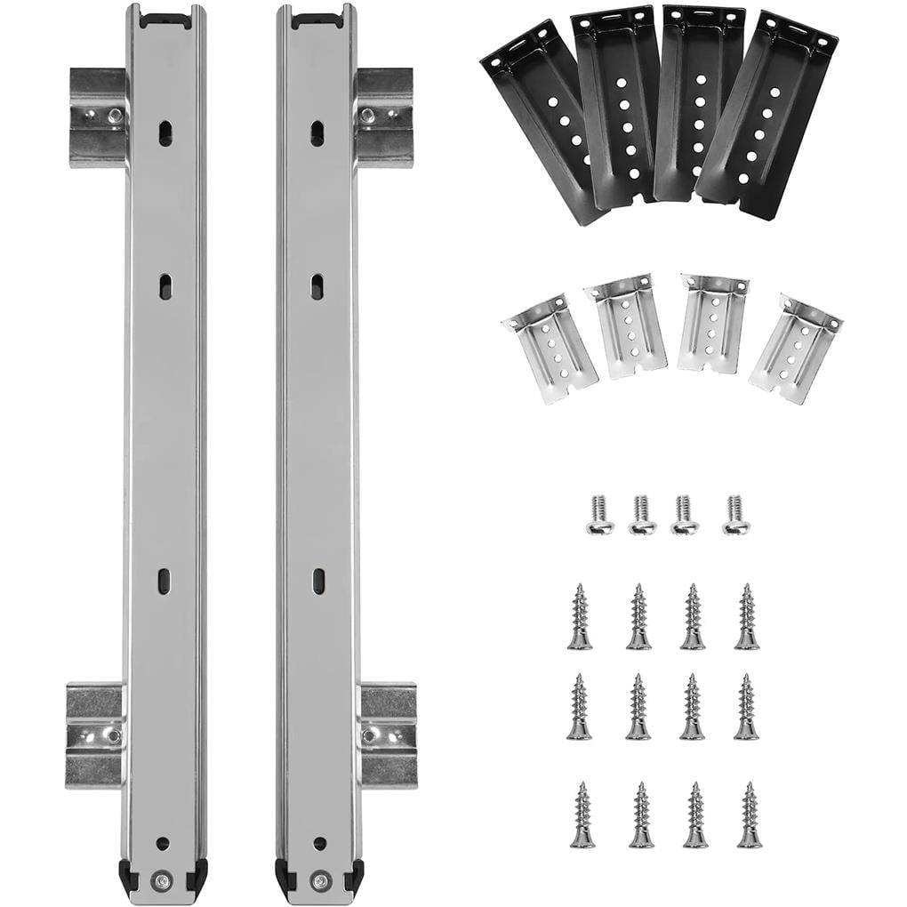 Smooth Sliding Keyboard Slide Two Sides Drawer Slides High Hardness