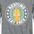 thumbnail image 3 of Garfield - Resting Cat Face - Toddler And Youth Long Sleeve Graphic T-Shirt, 3 of 5