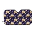 thumbnail image 6 of Honeii Lavender Flowers Print Car Sunshade for Windshield,Car Cover Sunshade Protector,Foldable Front Window Sun Visor,Fits Cars, SUVs, Trucks, 6 of 6