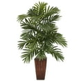 thumbnail image 2 of Nearly Natural 32" Areca Palm with Bamboo Vase Artificial Plant, Green, 2 of 6