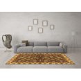 thumbnail image 3 of Ahgly Company Indoor Square Oriental Brown Traditional Area Rugs, 7' Square, 3 of 4