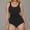 C_ Black, variant on Tankini Swimsuits for Women Drawstring Tummy Control Swimsuit Scoop Neck Bathing Suit Sexy Two Piece Swim Suits Black M