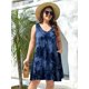 thumbnail image 5 of Vestido holgado Sundress BELAROI para mujer, talla grande, con cuello en V, 5 of 6