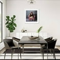 thumbnail image 4 of Art.com Udder In Law Art Print by Lucia Heffernan, White Frame Wall Art, 38" x 38", 4 of 4