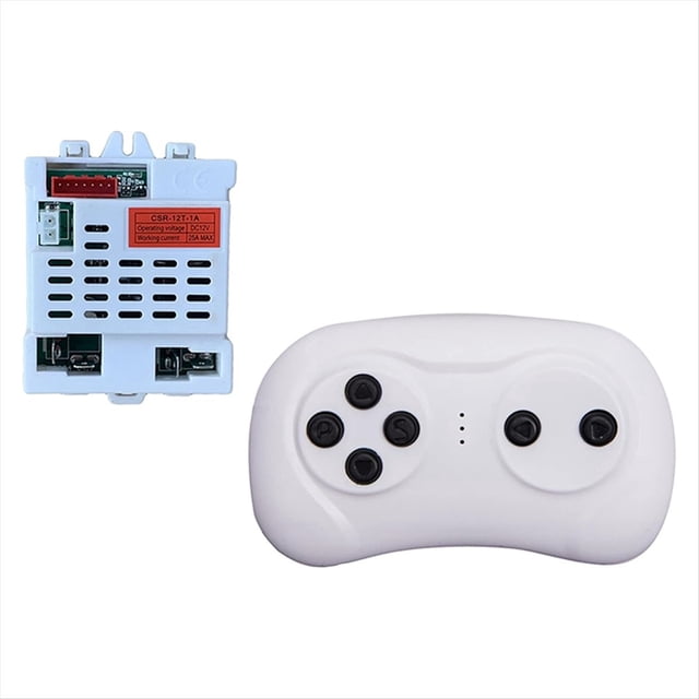 Coche Eléctrico Infantil CSR-12T-1A de 12 V con Control Remoto y Receptor Bluetooth de 2,4 G, Caja de Control y Accesorios.