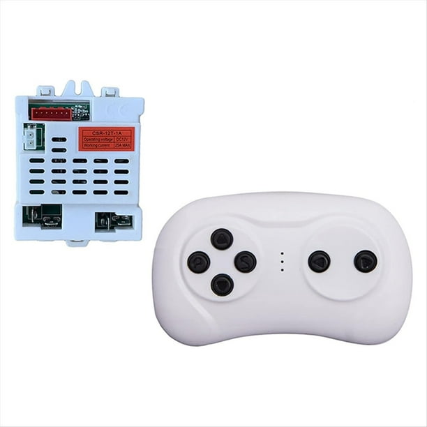 Coche Eléctrico Infantil CSR-12T-1A de 12 V con Control Remoto y Receptor Bluetooth de 2,4 G, Caja de Control y Accesorios.