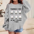 thumbnail image 2 of CAIXIA Crewneck Sweatshirts for Round Neck Casual Cute Long Sleeve Bow Graphic Drop Shoulder Pullover Y2k Tops First Day Of School Fall Casual Clothes, 2 of 5