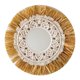 thumbnail image 1 of Espejo de pared bohemio macramé con borla tejido para A Gloria espejo para maquillarse, 1 of 7