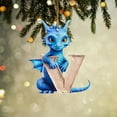 thumbnail image 1 of Fiudx Adornos Navideños de 26 Letras, Diseño Personalizado Diy, Material Acrílico Resistente, Colores Brillantes, Decoración Versátil para El Árbol, Decoración para Fiestas En Casa o En La Oficina, T, 1 of 3