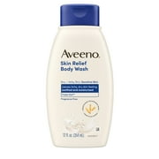 Aveeno Skin Relief Fragrance-Free Body Wash, Sensitive Skin, 12 fl. oz