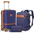 thumbnail image 1 of Joyway Ensemble de Bagages Cabine 3 Pcs avec Roues Pivotantes, Cadenas TSA, Ensemble Léger à Coque Rigide, 1 of 6