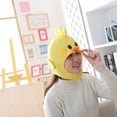 thumbnail image 3 of OUSITAID Chicken Hat Toy Cosplay Props Accessories Plush Head Fancy Taiyaki Cosplay Cap Photo Props, 3 of 6