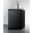 thumbnail image 2 of Freestanding white wine keg dispenser in black with digital thermostat and tap kit, 2 of 3