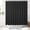 Black, variant on Waffle Weave Shower Curtain Heavy Duty 230 GSM Fabric Water Repellent Machine Washable Hotel Spa Quality Moonlight Blue 71"x72