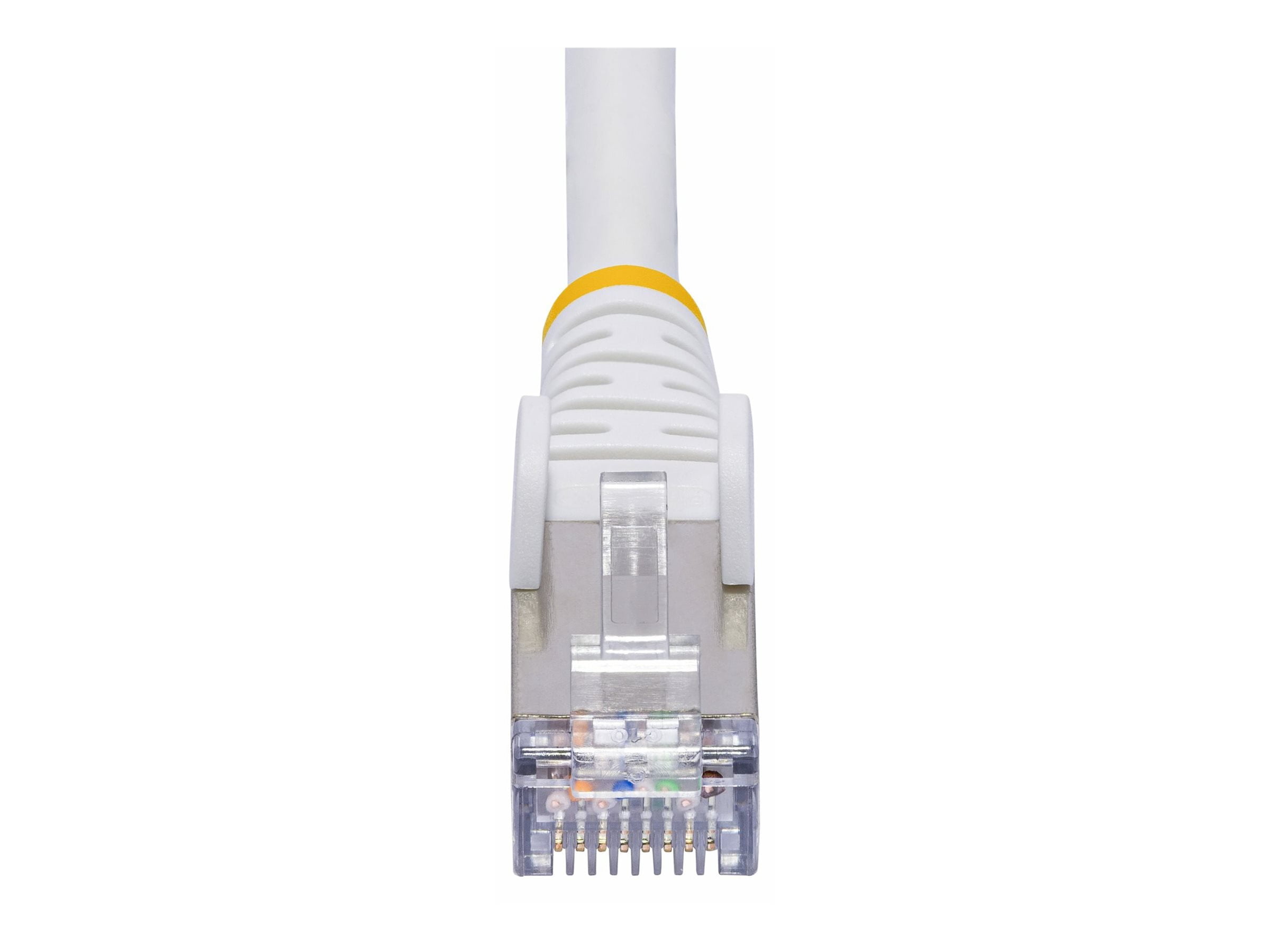 StarTech 30ft White CAT8 Ethernet Cable, Snagless RJ45, 25G/40G, 2000MHz, 100W PoE++, S/FTP, 26AWG Pure Bare Copper, LSZH