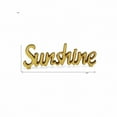 thumbnail image 5 of 3" Gold Cast Iron Hand Painted Sunshine Sculpture, 5 of 5