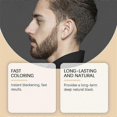 thumbnail image 3 of Men's Temporary Beard Dye - Black Color for Beard, Mustache & Eyebrows, Water-Resistant, Long-Lasting, Up to 30 Uses, 3 of 5
