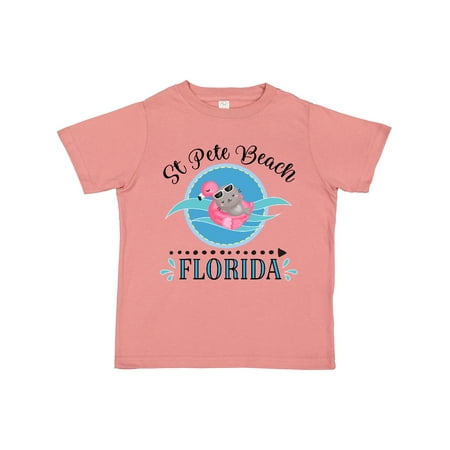 

Inktastic St Pete Beach Florida Vacation Gift Gift Toddler Toddler Girl T-Shirt