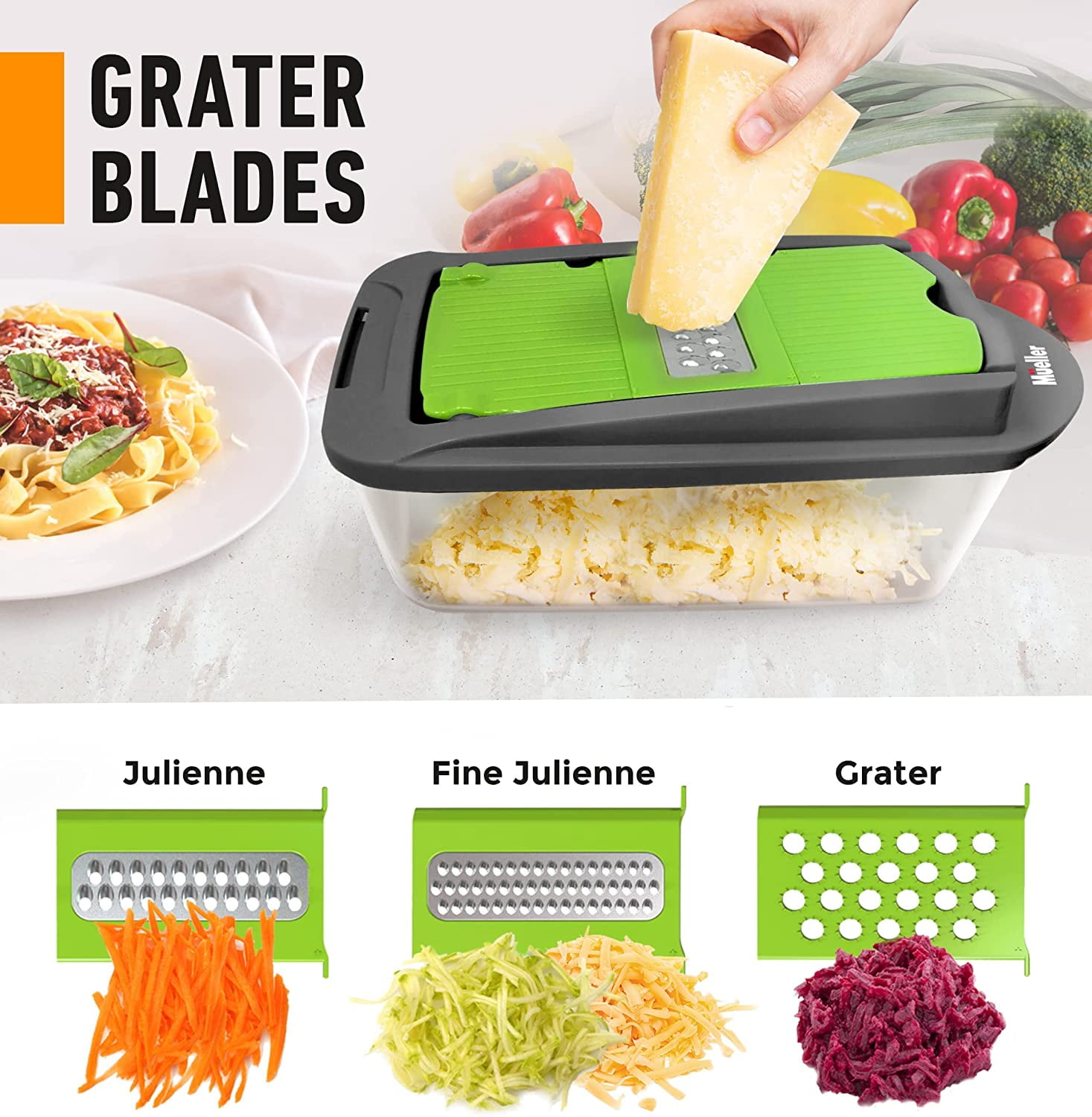 Pro-Series 10-In-1, 8 Blade Vegetable Slicer, Onion Mincer Chopper,  Vegetable Ch